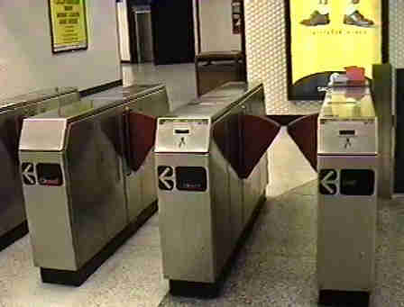 BART turnstile