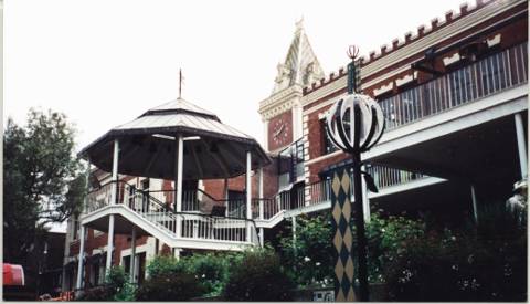 The bandstand at Ghirardelli Square