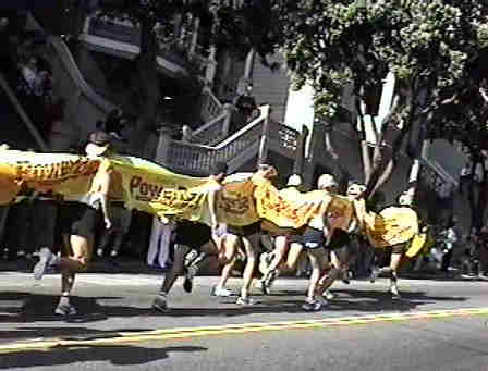 Bay to Breakers Race centepede.