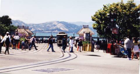 Cable Car end of tour.