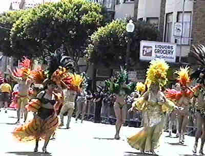 Dancers from all around the world.