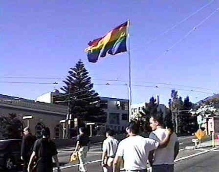 Castro Gay Pride 
Flag