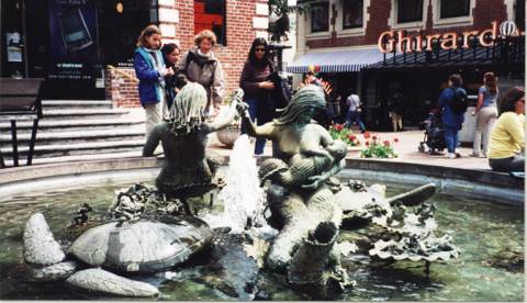 Fountain at Ghirardelli Square