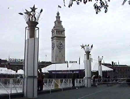 Facing the Ferry Building