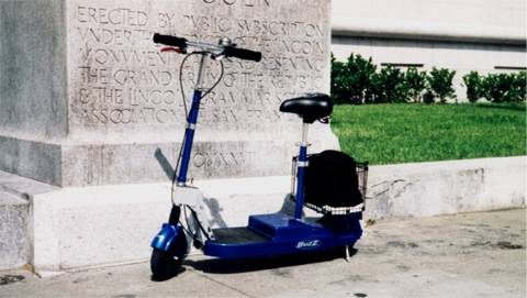 My Blue Heaven - my Buzz electric scooter