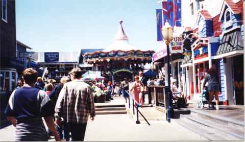 Pier 39 merry-go-round
