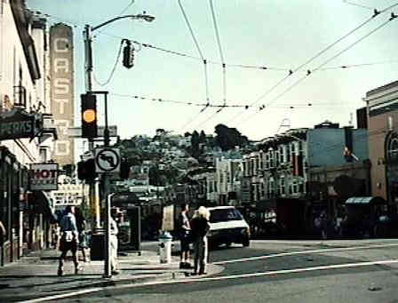 Looking toward Castro Street