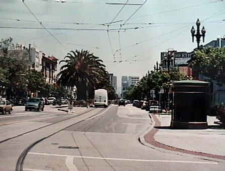 Looking toward downtown