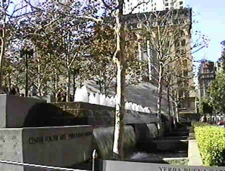 Entrance to Yerba Buena Garden.